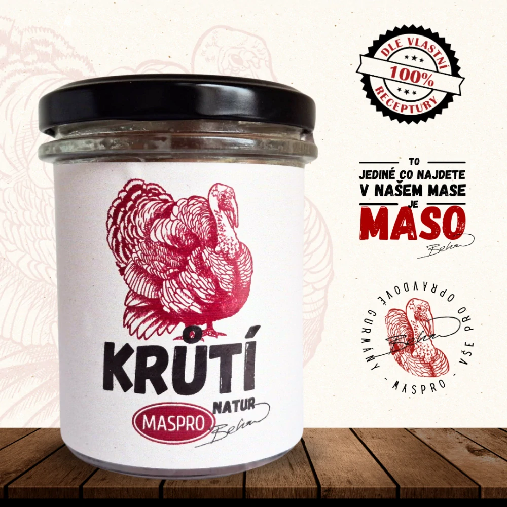 Krůtí natur 170g