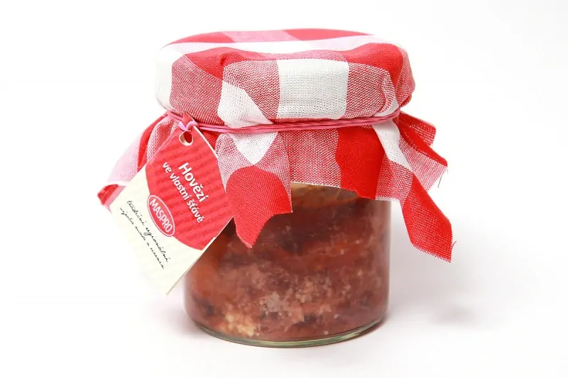 Hovězí ve vlastní šťávě 250g