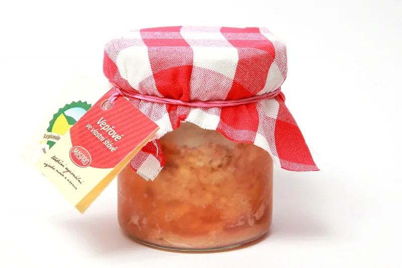 Vepřové ve vlastní šťávě 250g