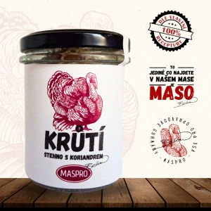 Krůtí stehno s koriandrem 170g